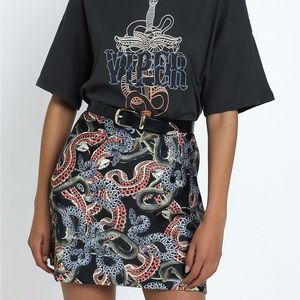 Rare! XS Twiin Dolls Kill mini skirt